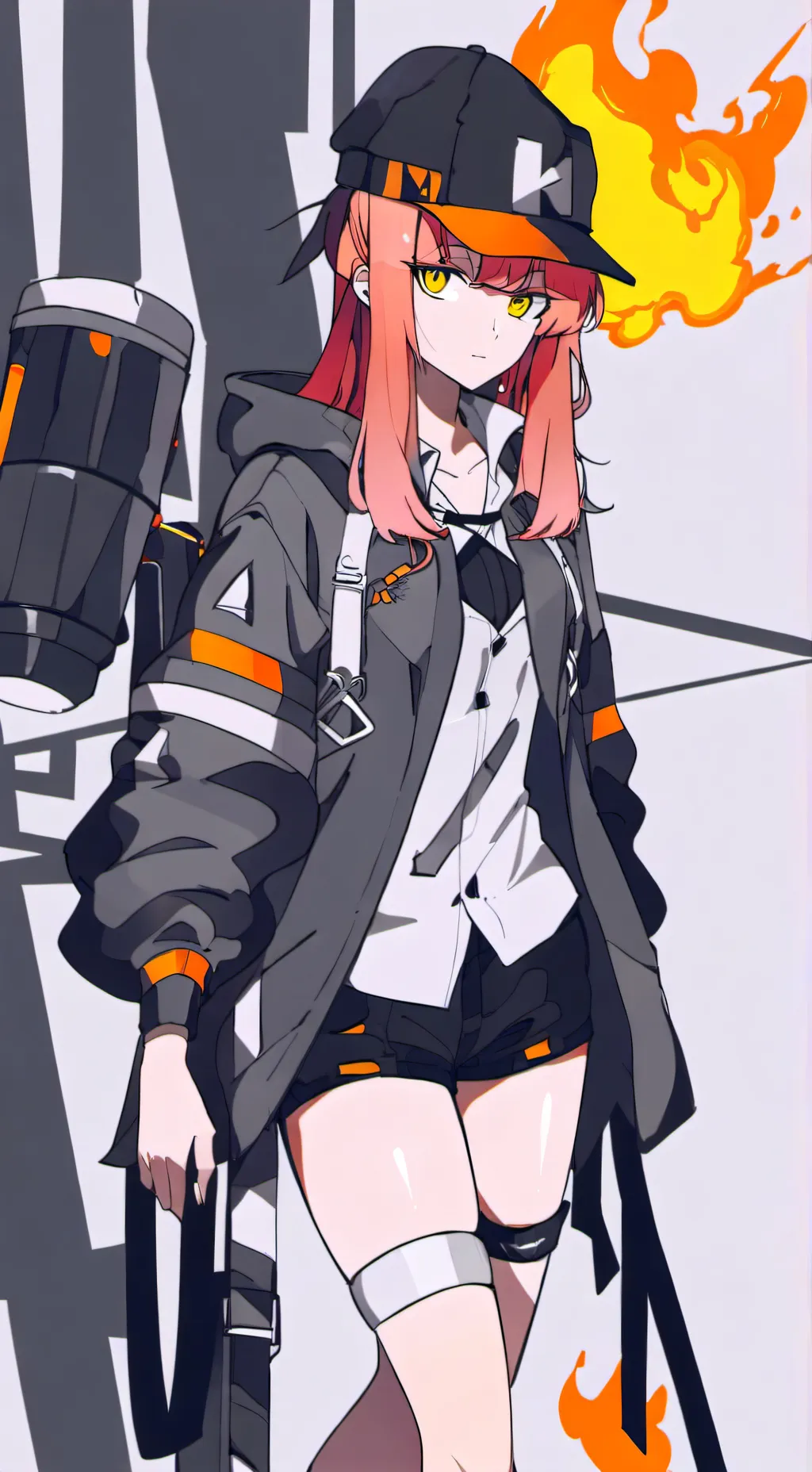ai character: Léa  background