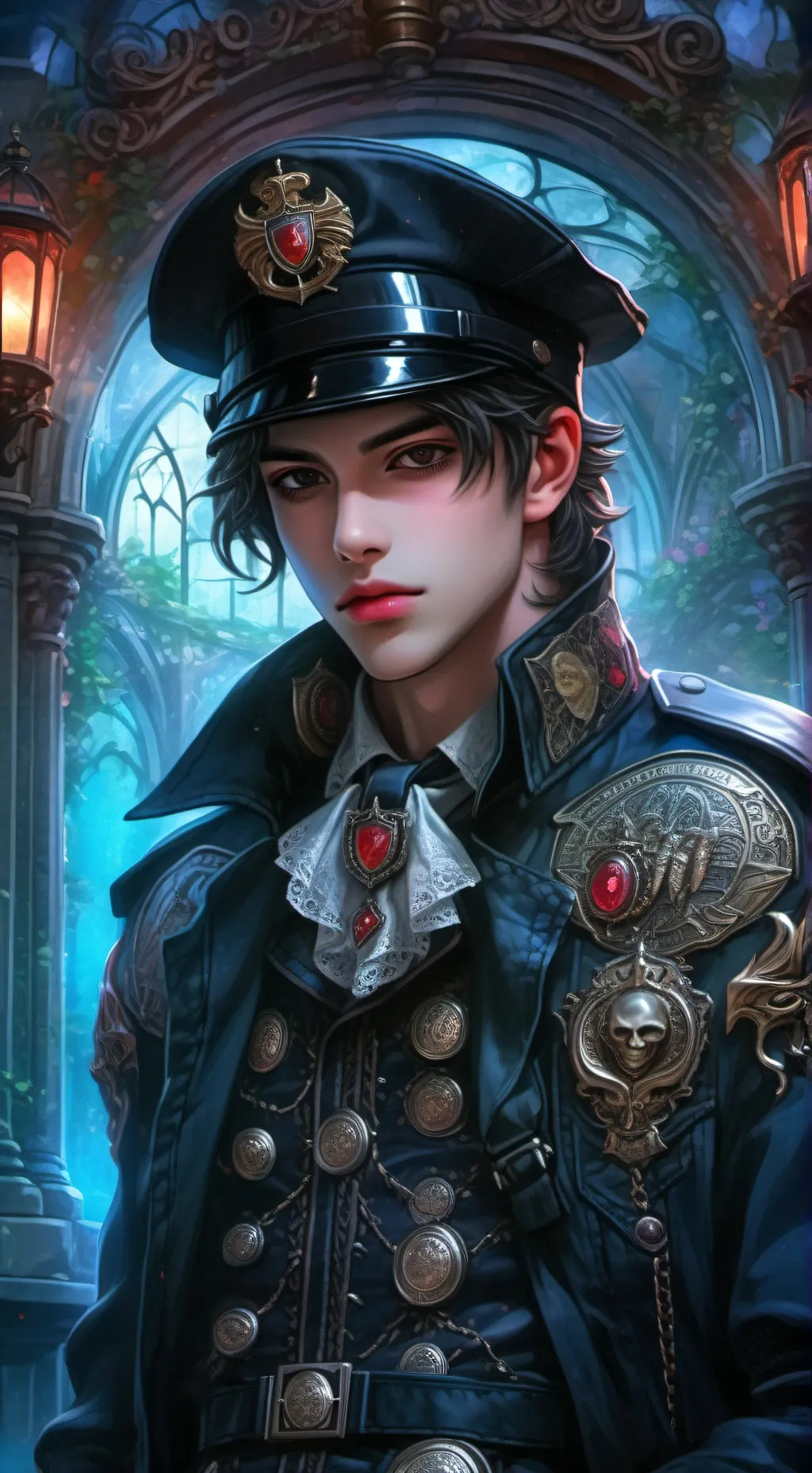 ai character: Quentin background