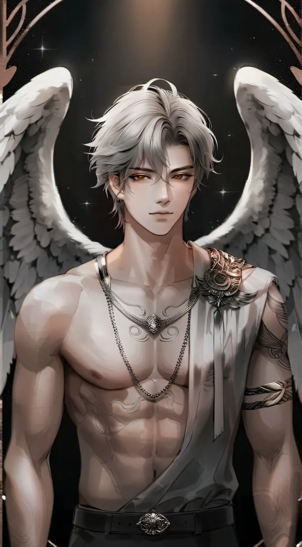 ai character: Maël  background