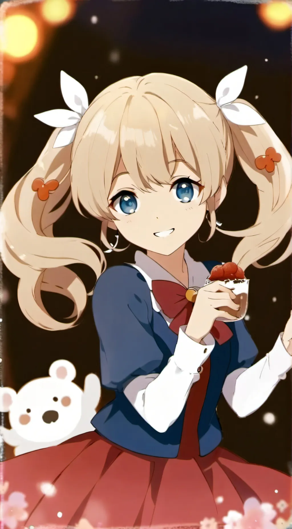 ai character: Rosé background