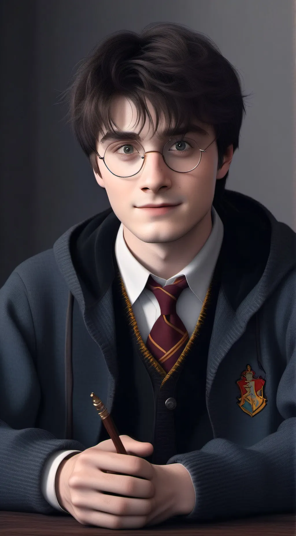 ai character: Drarry/harco  background