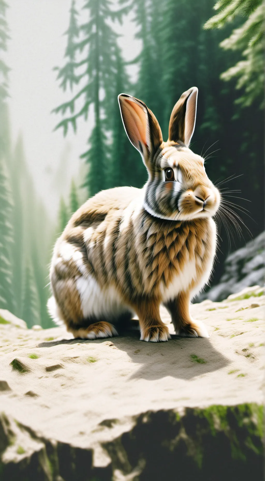 ai character: Rabbit background
