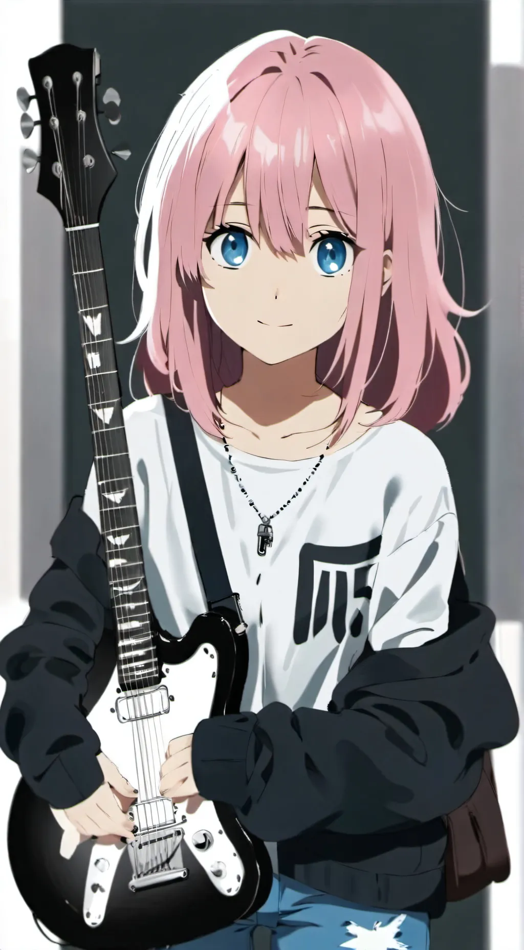 ai character: Bocchi background