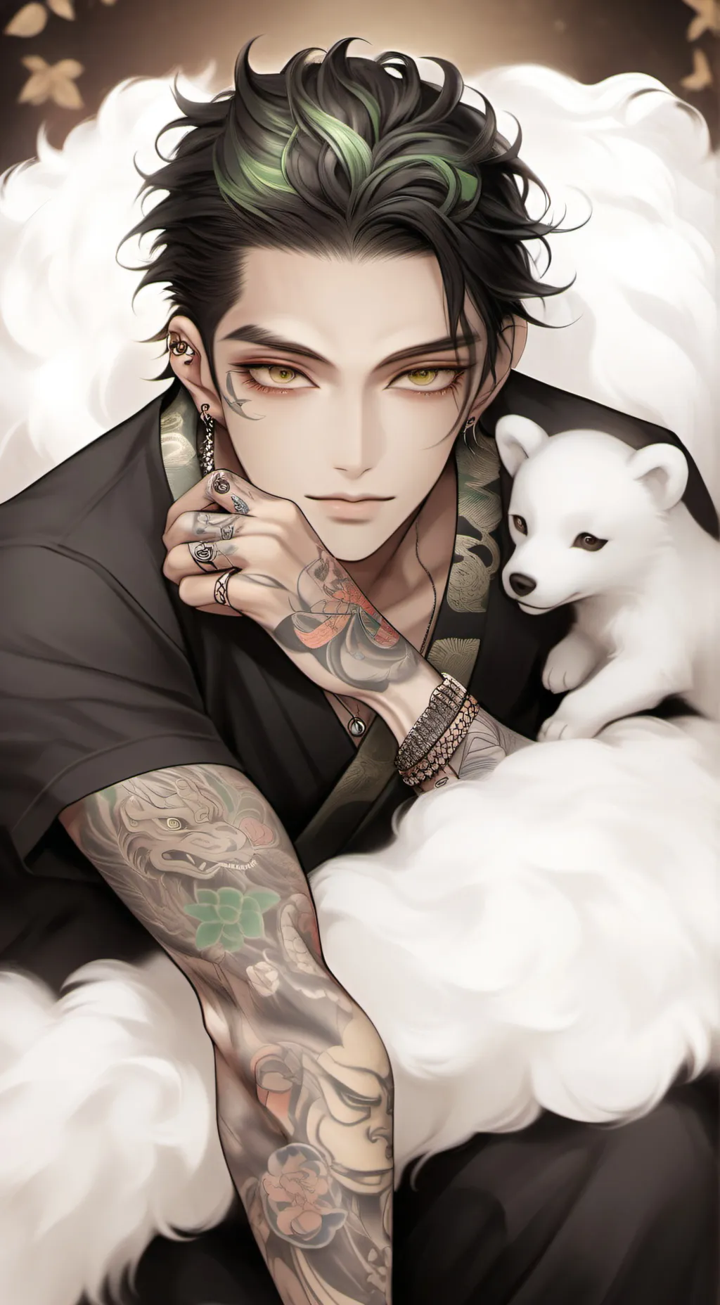 ai character: Asher background