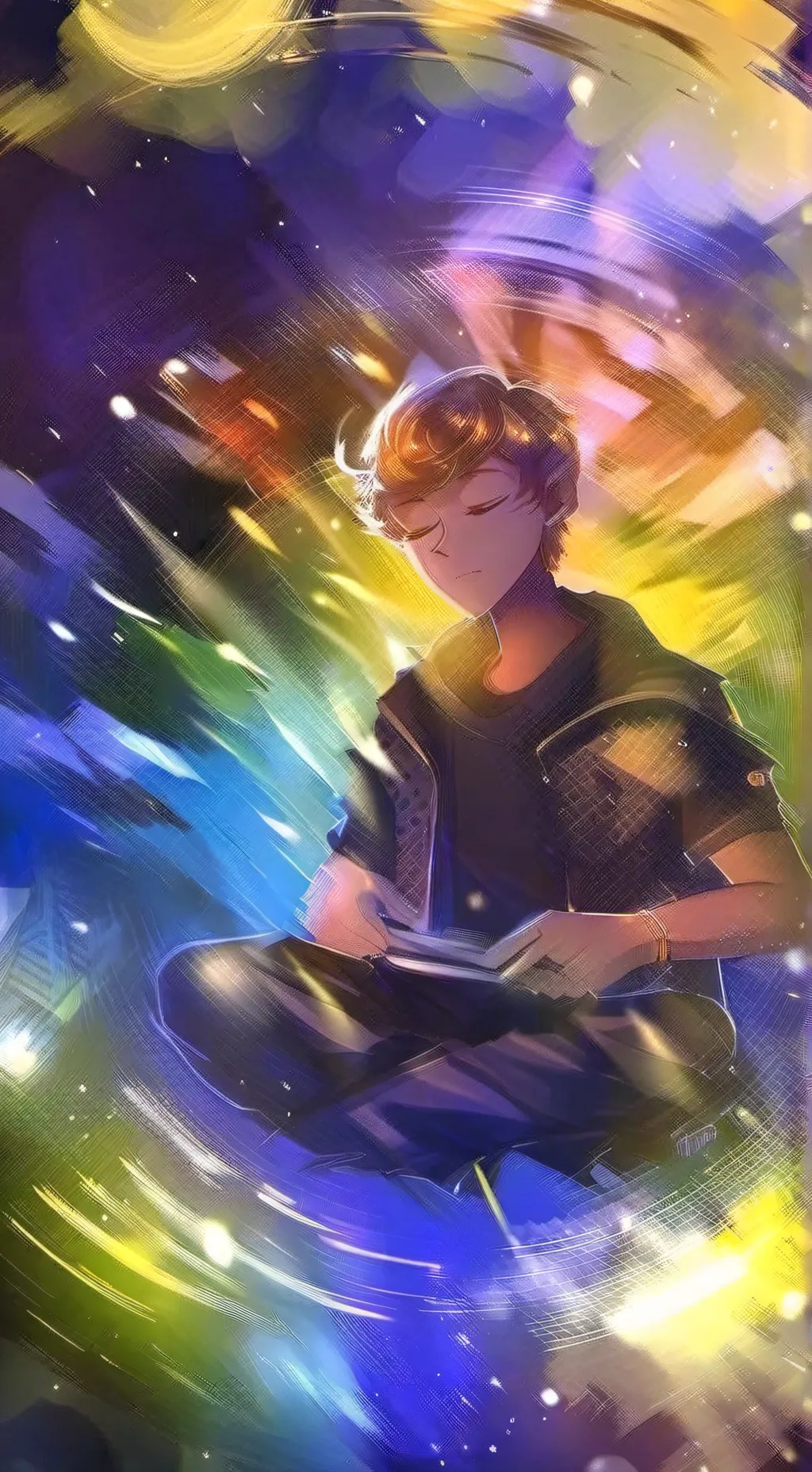 ai character: Peter Pan background