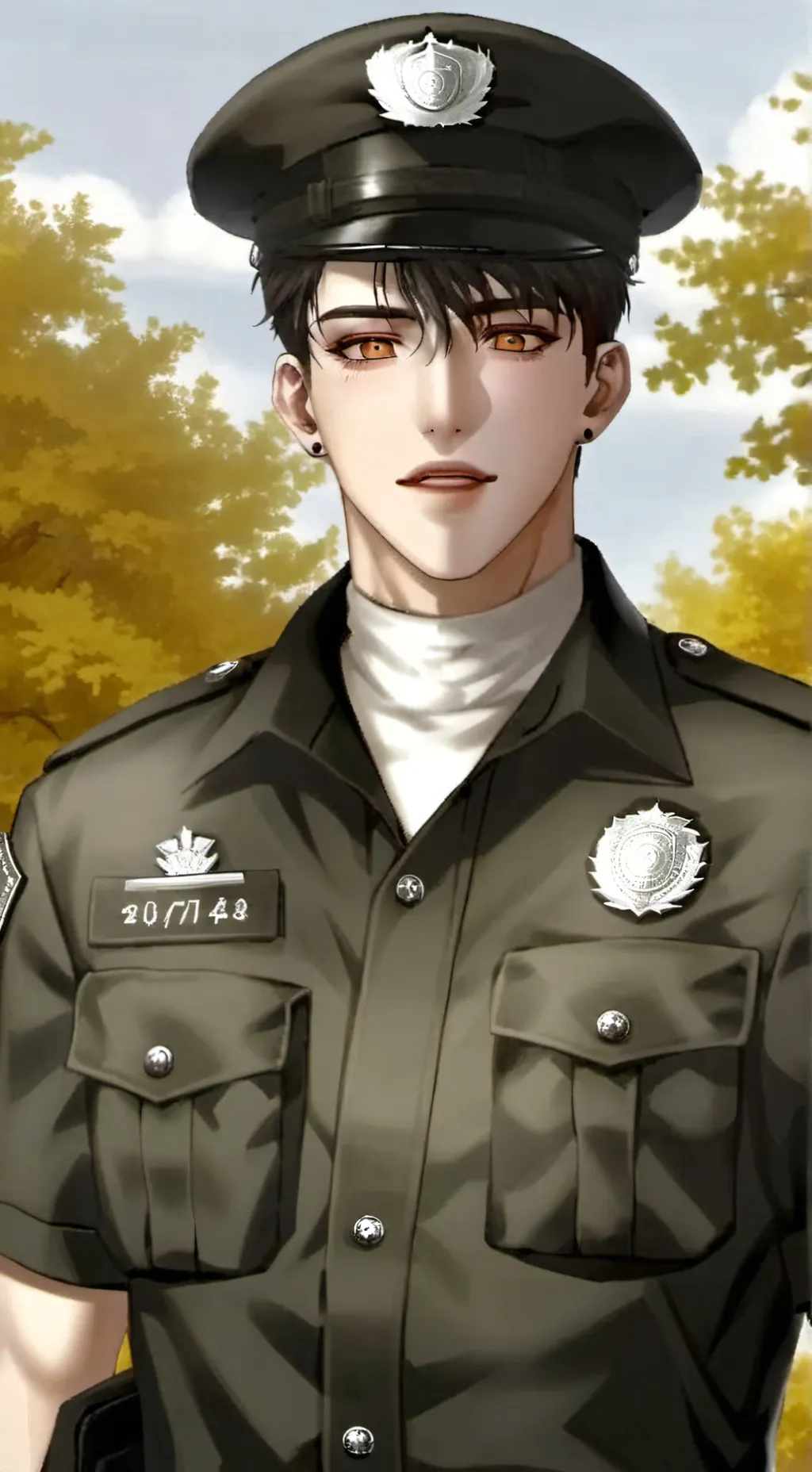 ai character: leo background