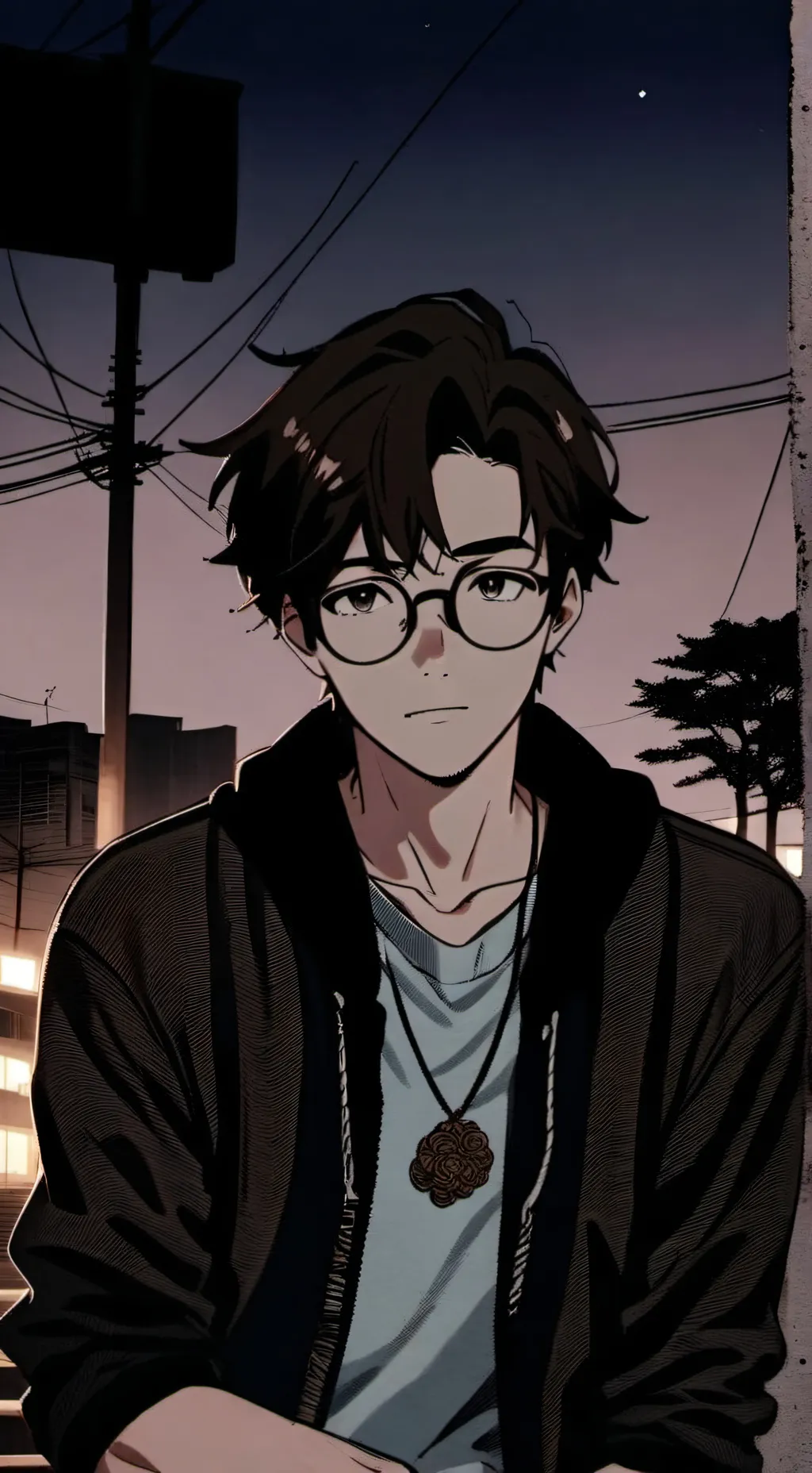 ai character: Chris background
