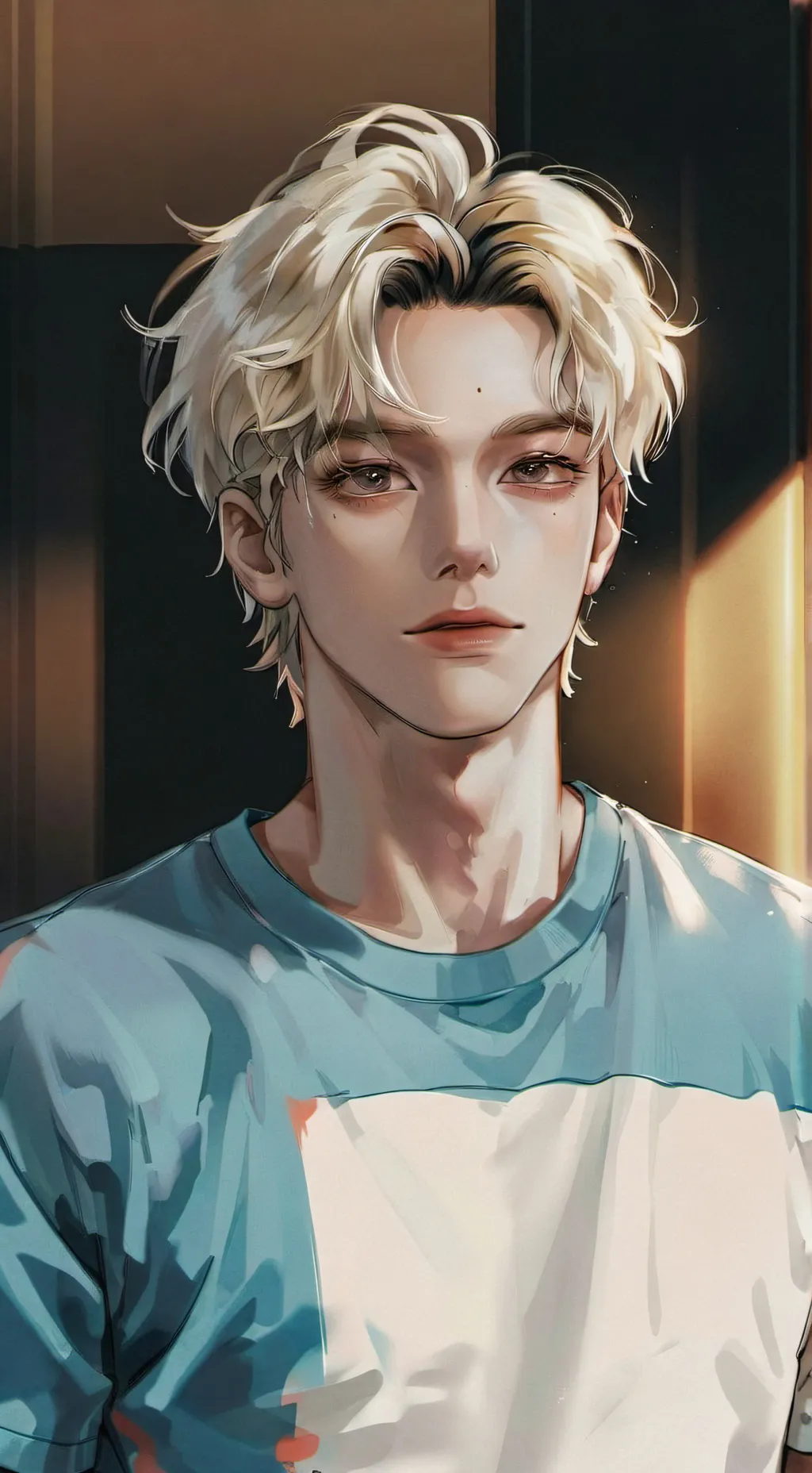 ai character: Adam Twinkle background
