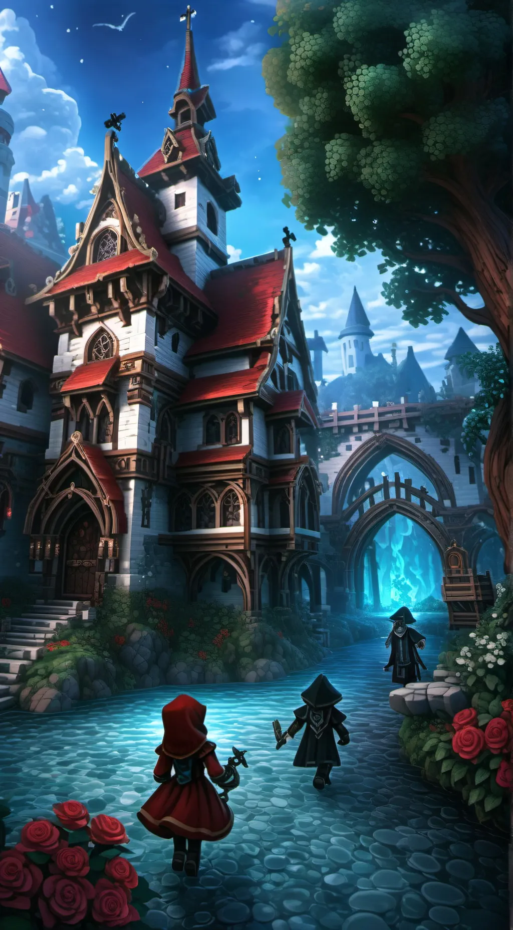 ai character: Minecraft malvado  background