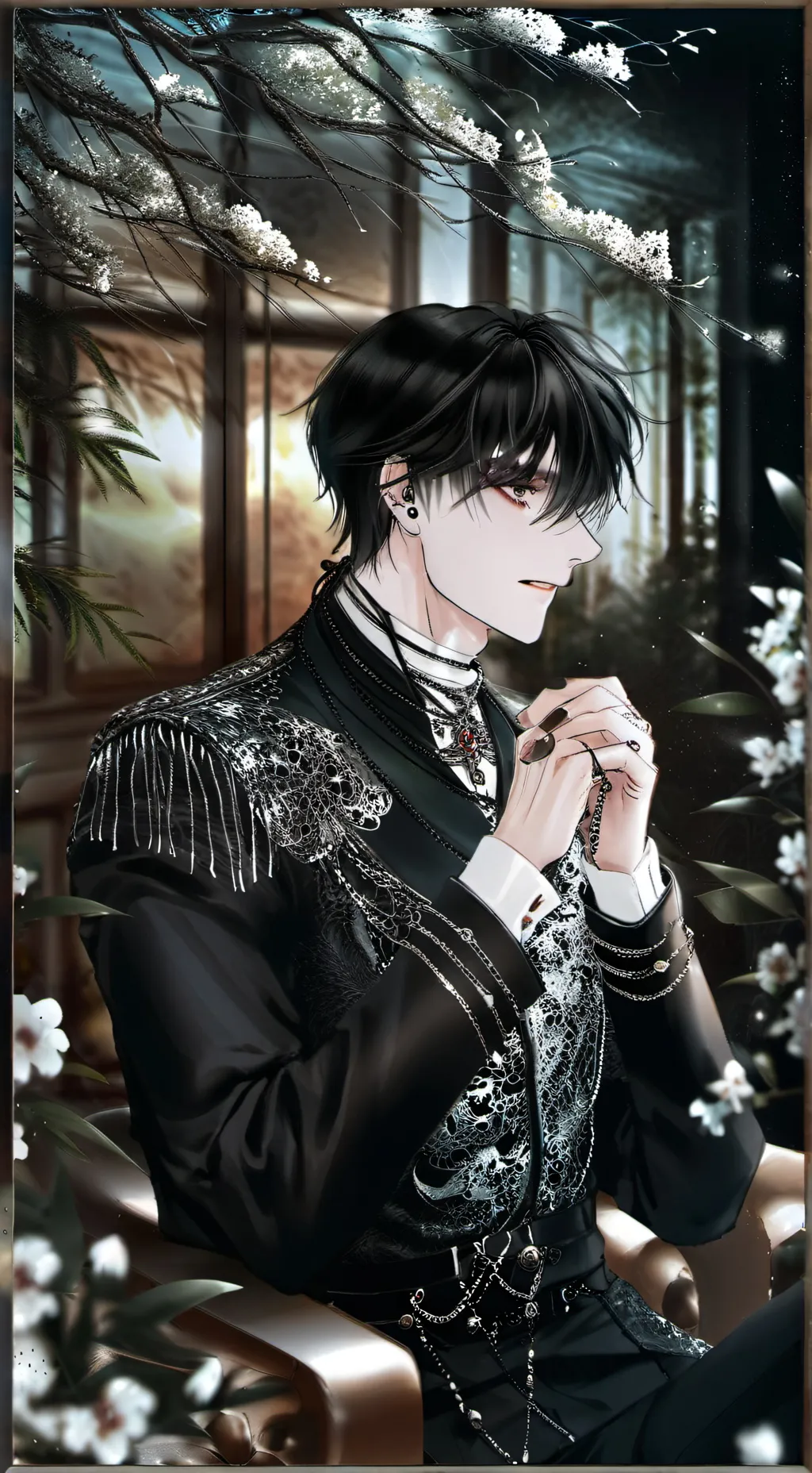 ai character: Майк background