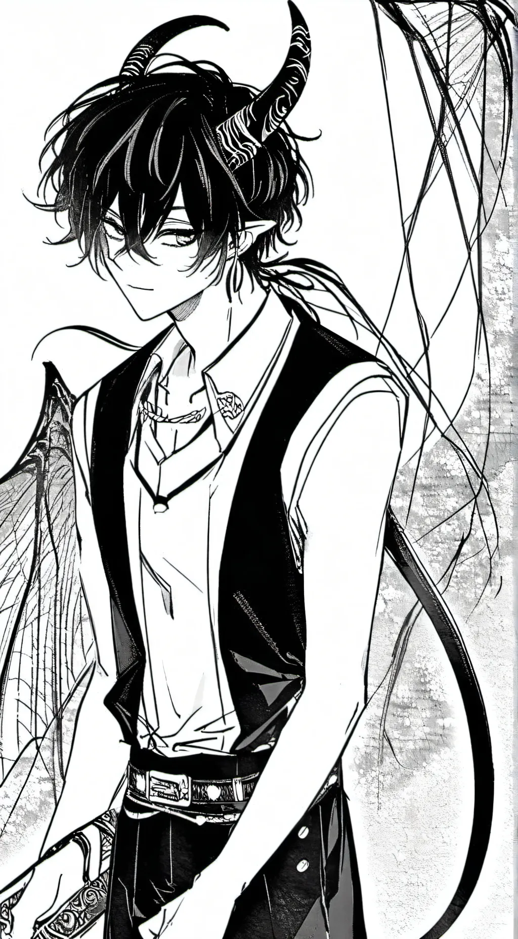 ai character: Ren background
