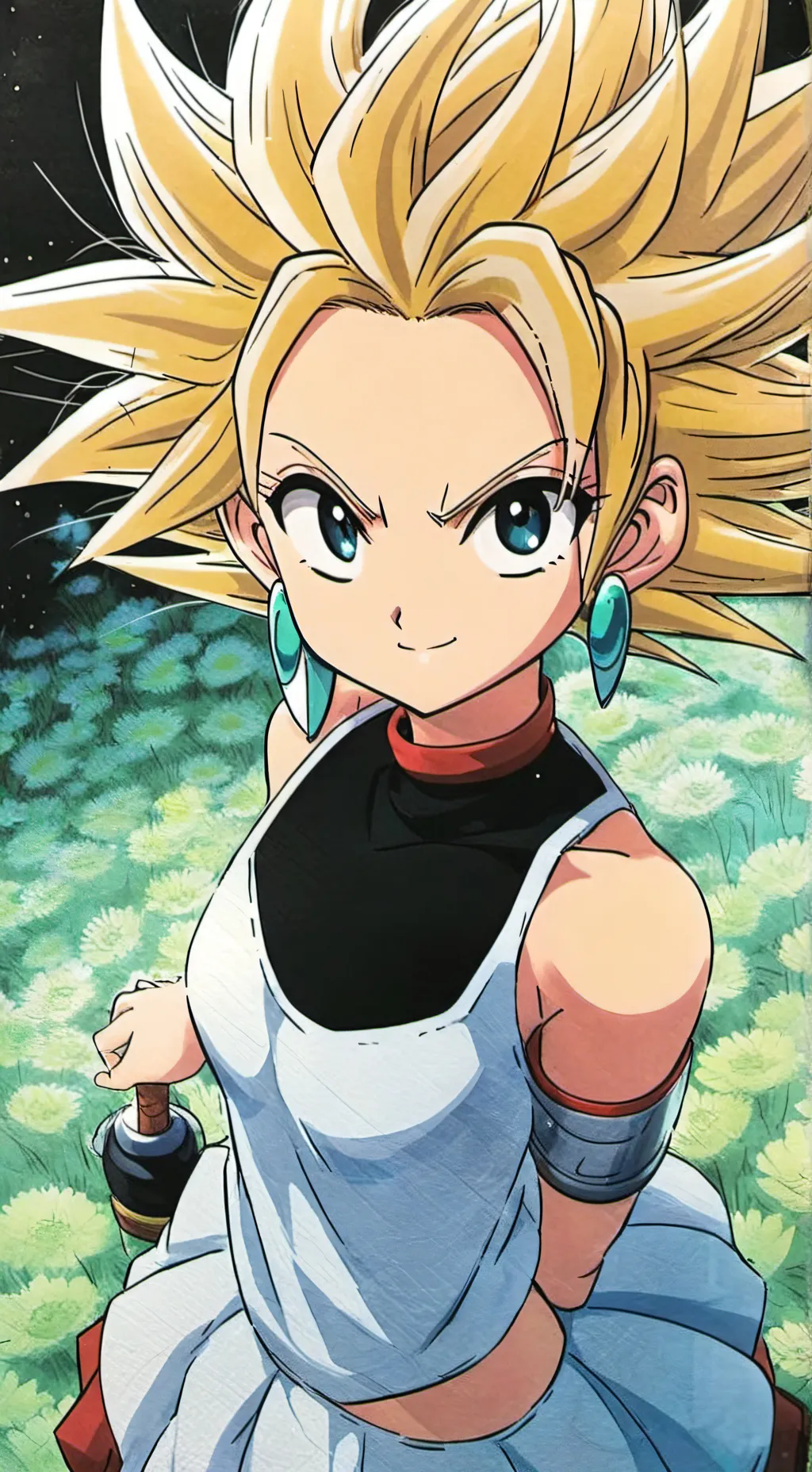 ai character: caulifla  background