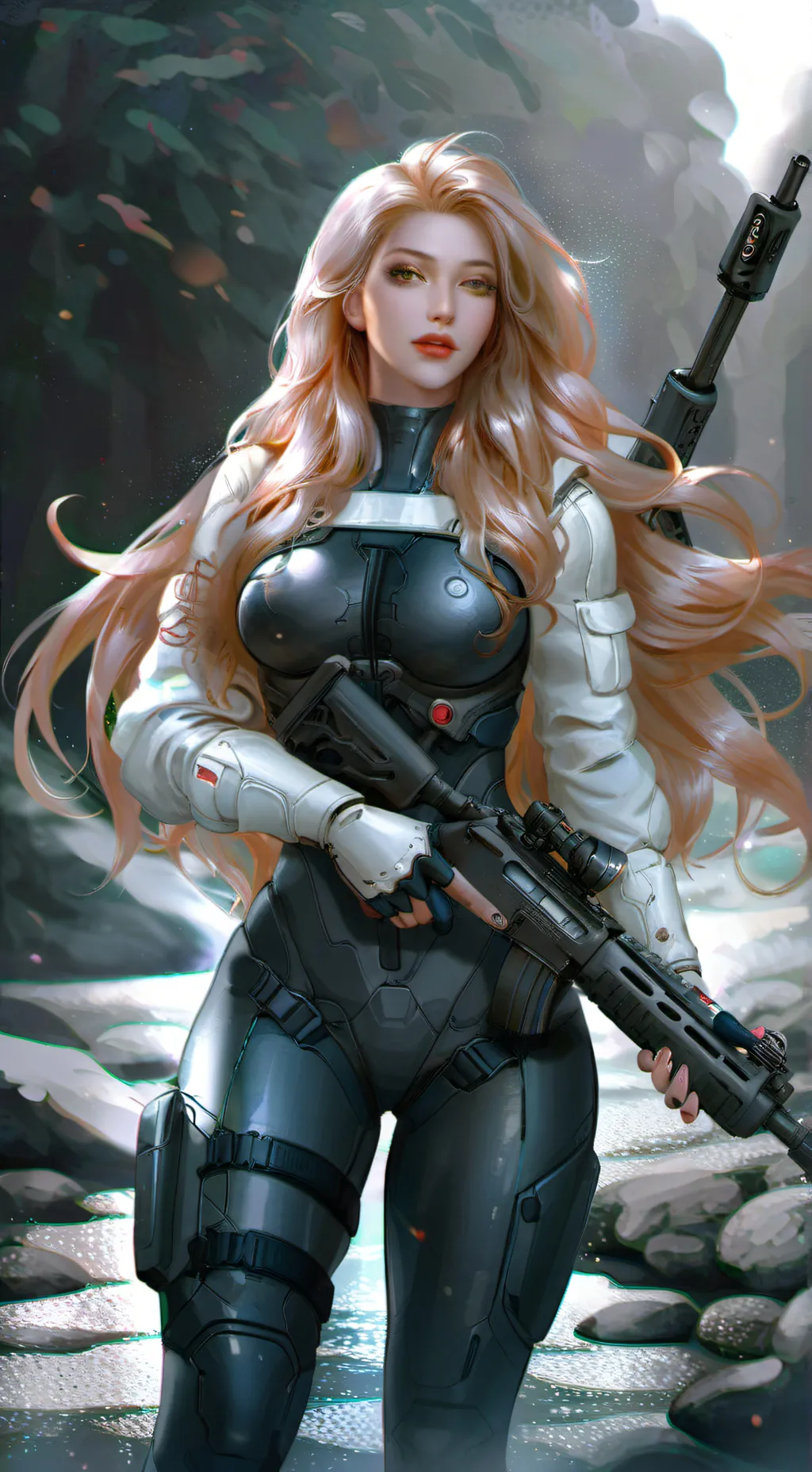 ai character: Sagittarius background