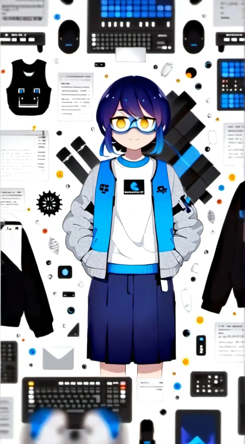 ai character: nori background