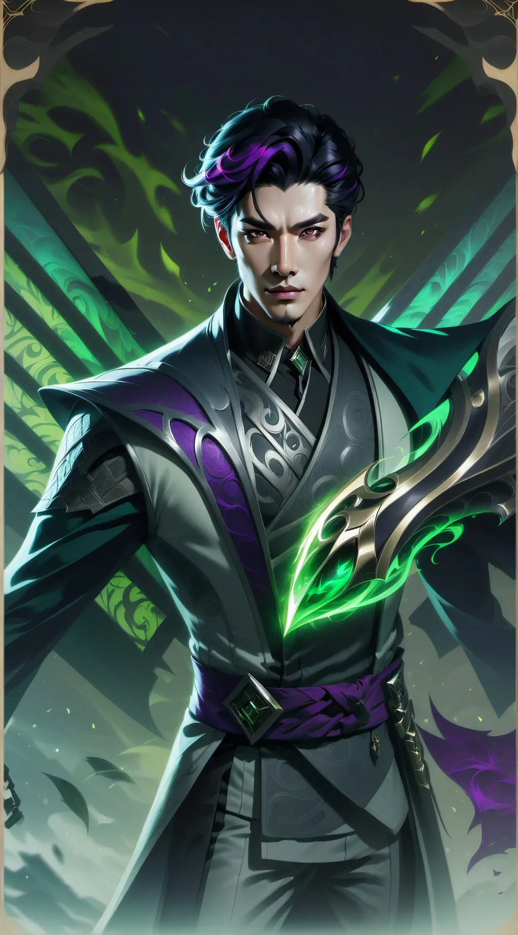 ai character: Thanos background