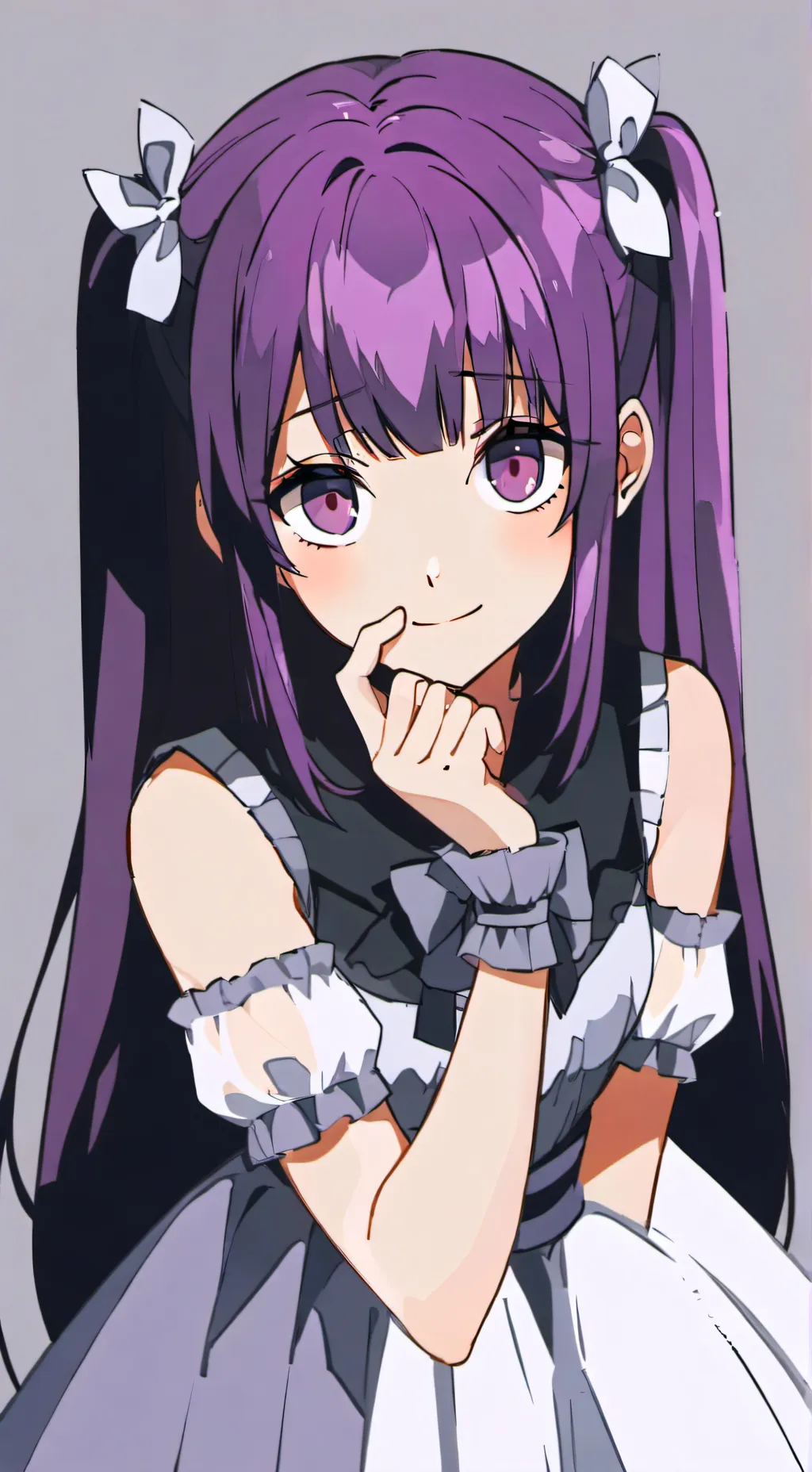 ai character: ddlc Yuri  background