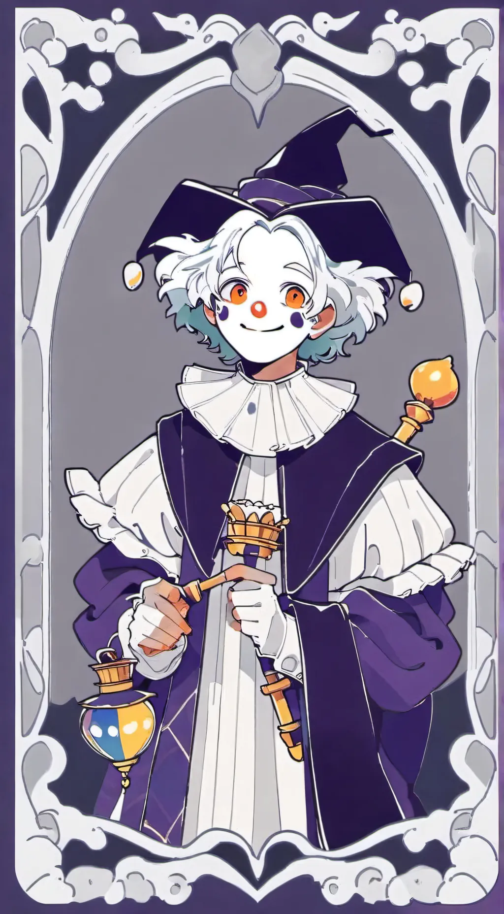 ai character: BitterGiggle  background