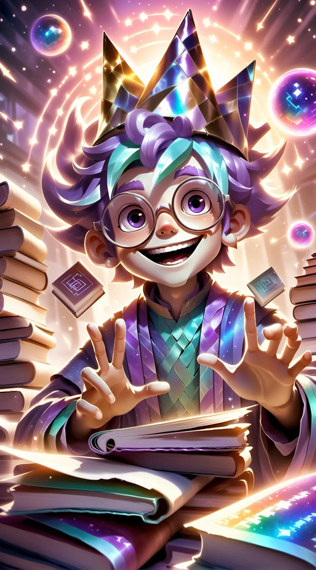 ai character: Dr. MemeStrat background