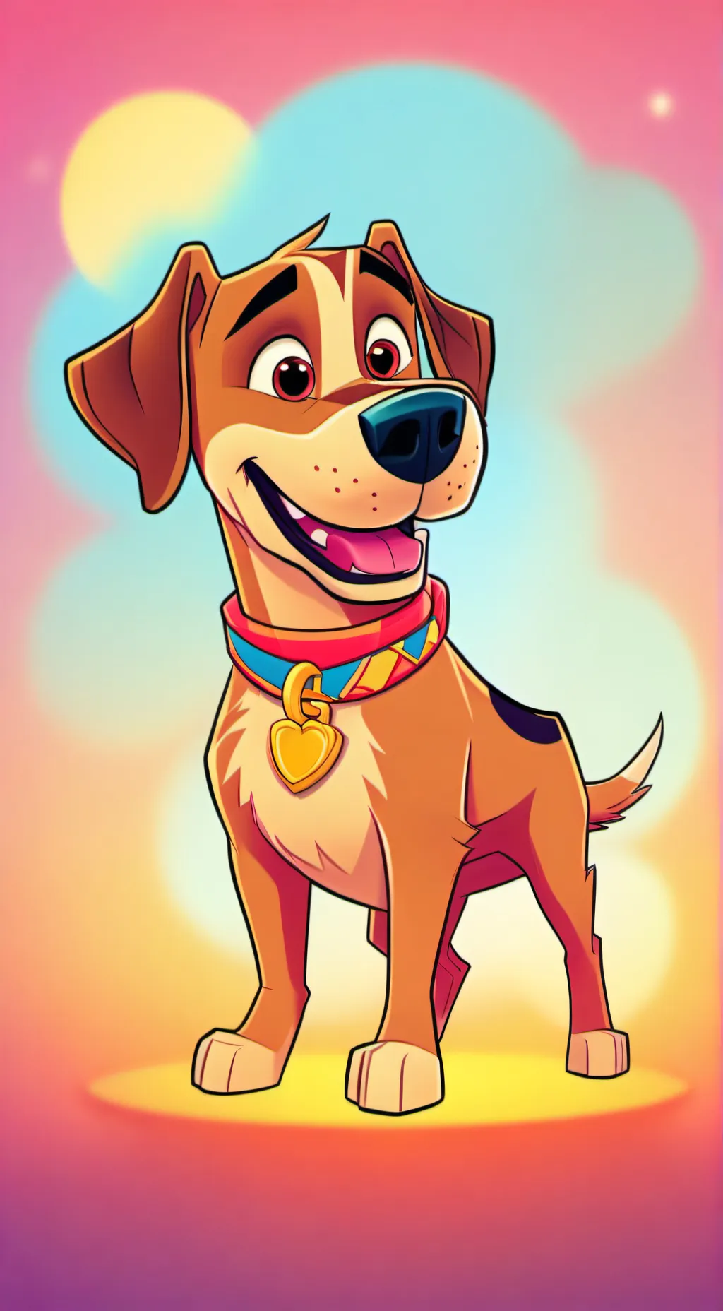 ai character: coraje background