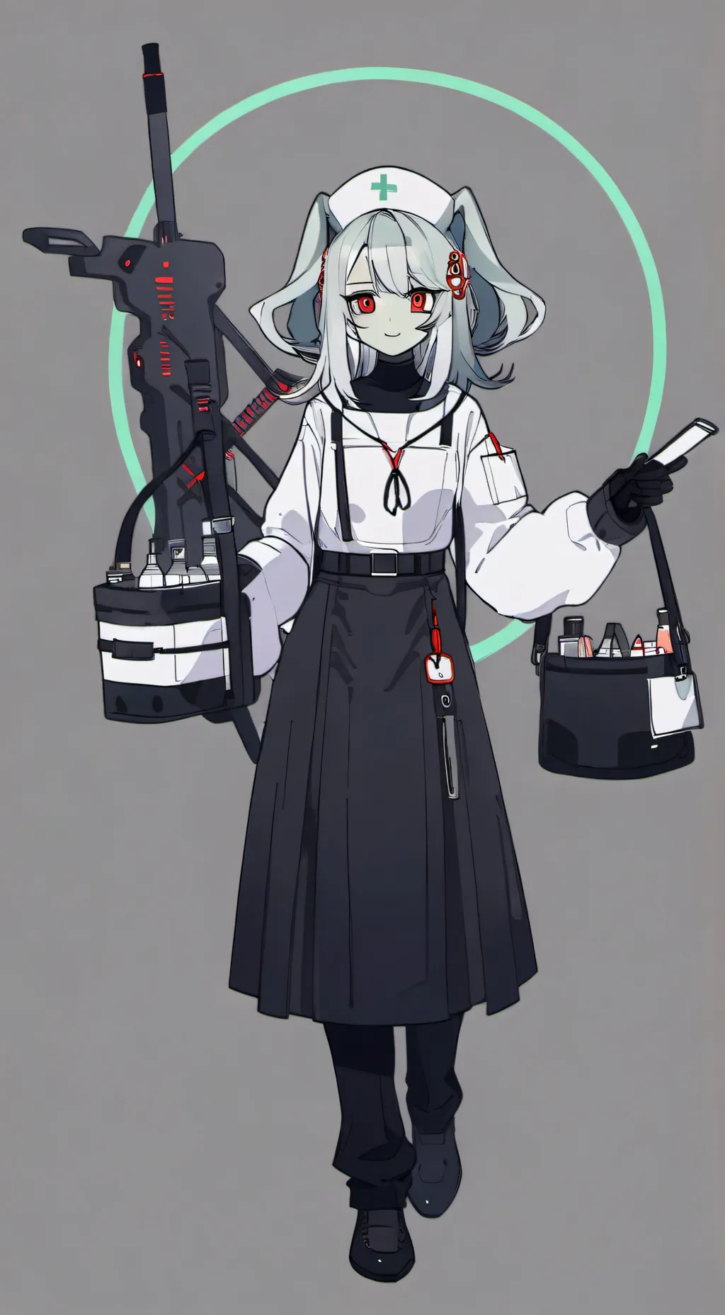 ai character: doctor Alien background