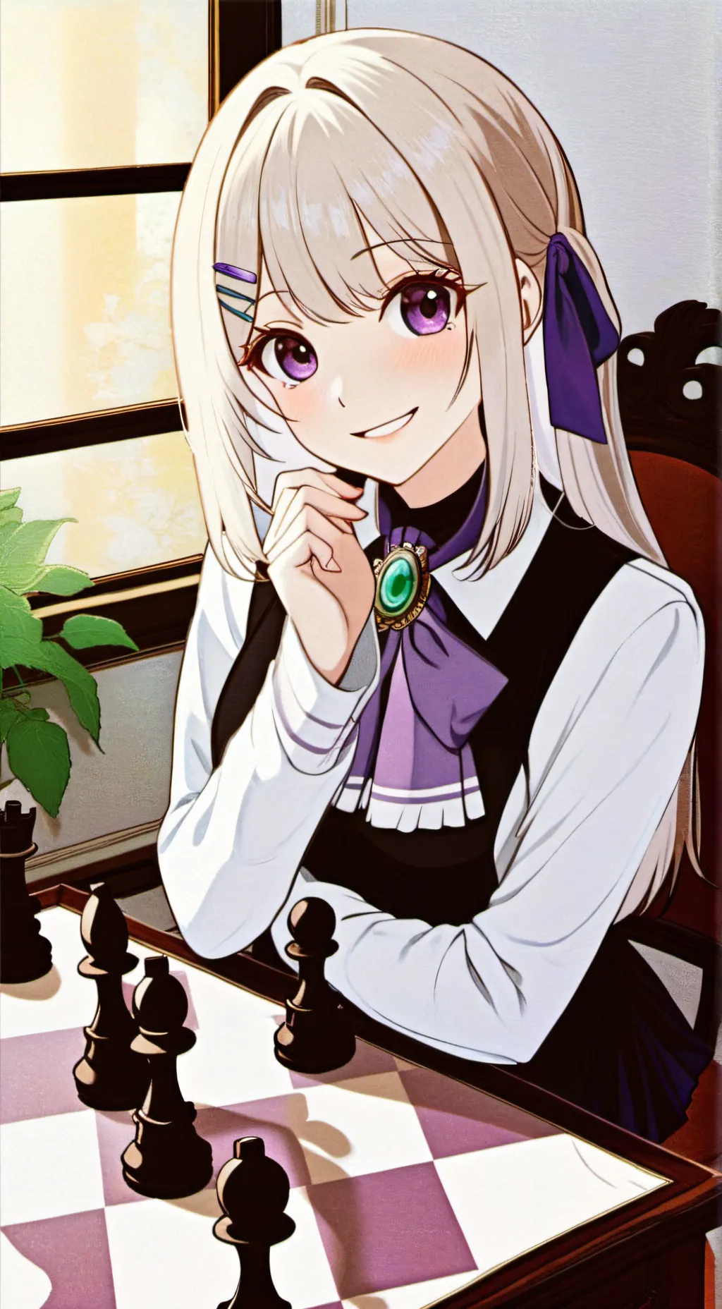 ai character: Rei background