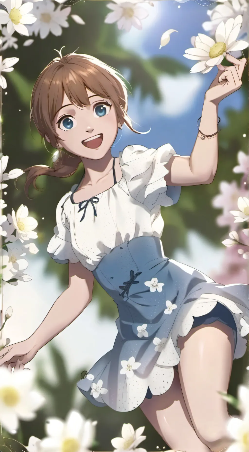 ai character: Rosé background