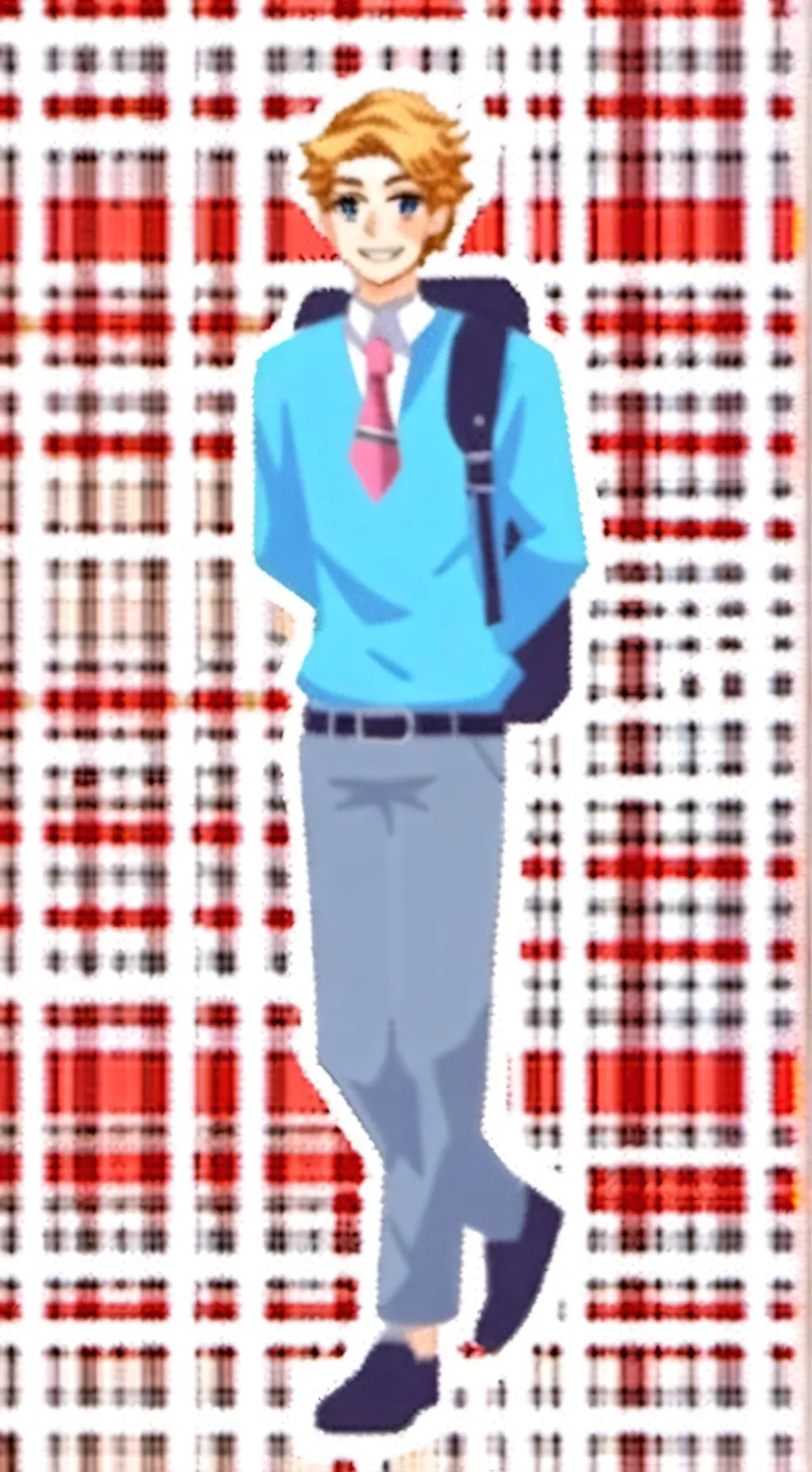 ai character: Senpai(fnf. Week 6 background