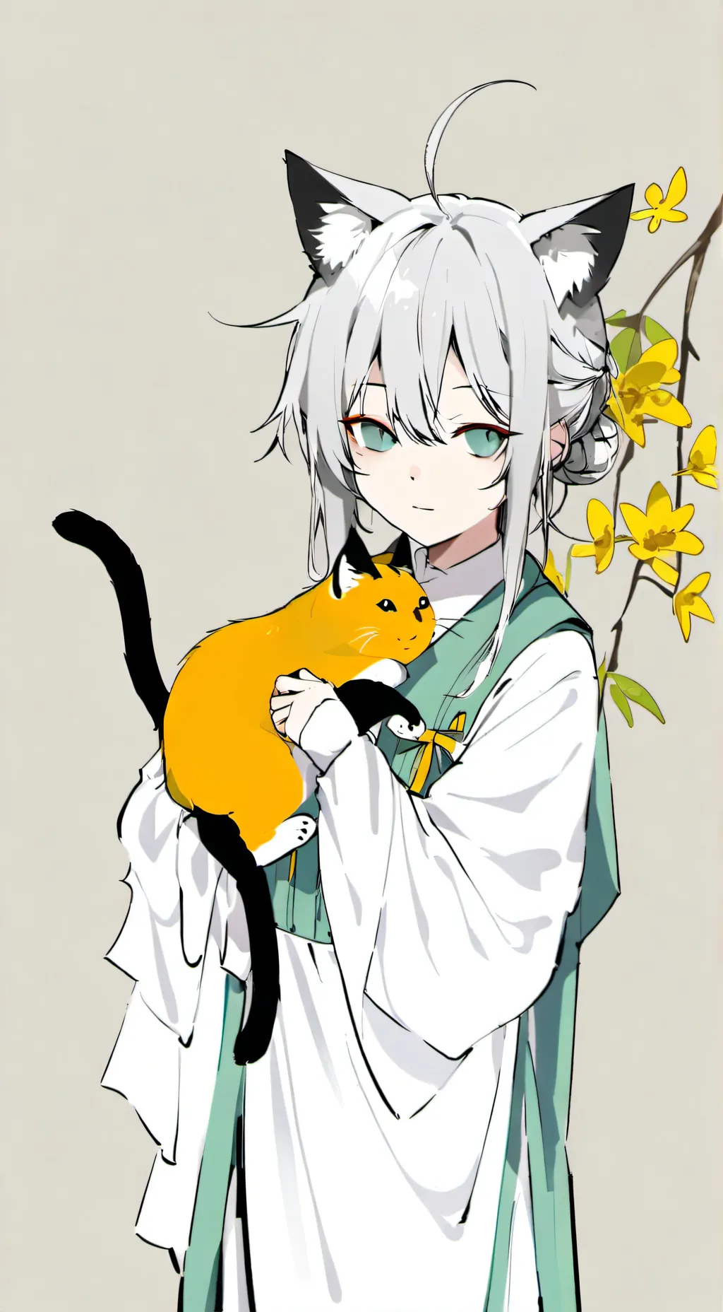 ai character: Yo 🐱🐈 background