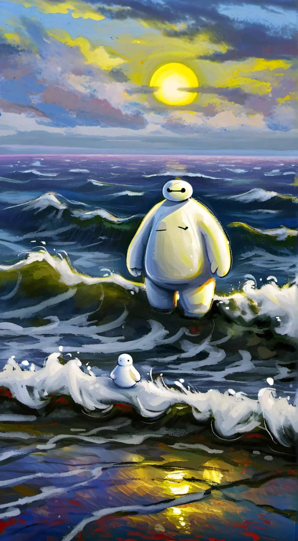 ai character: Baymax background