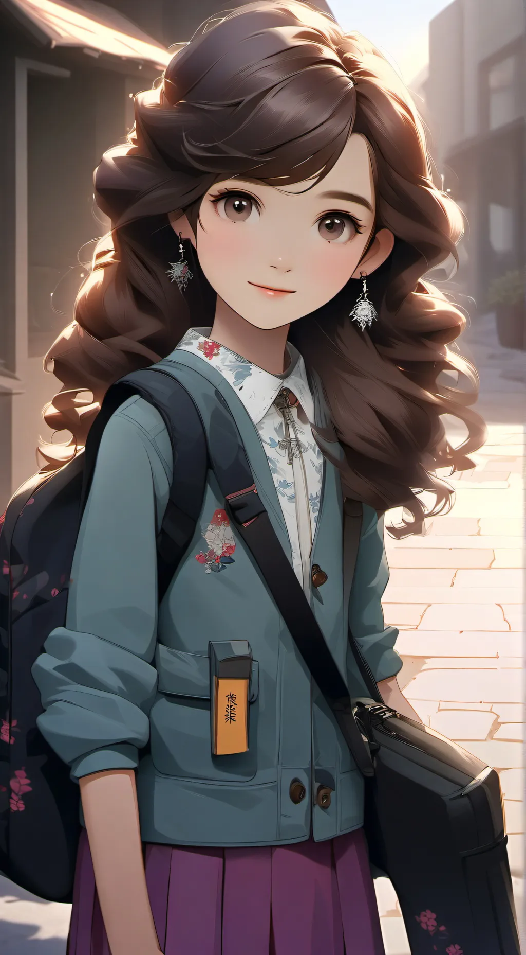 ai character: Krystal part 2 background