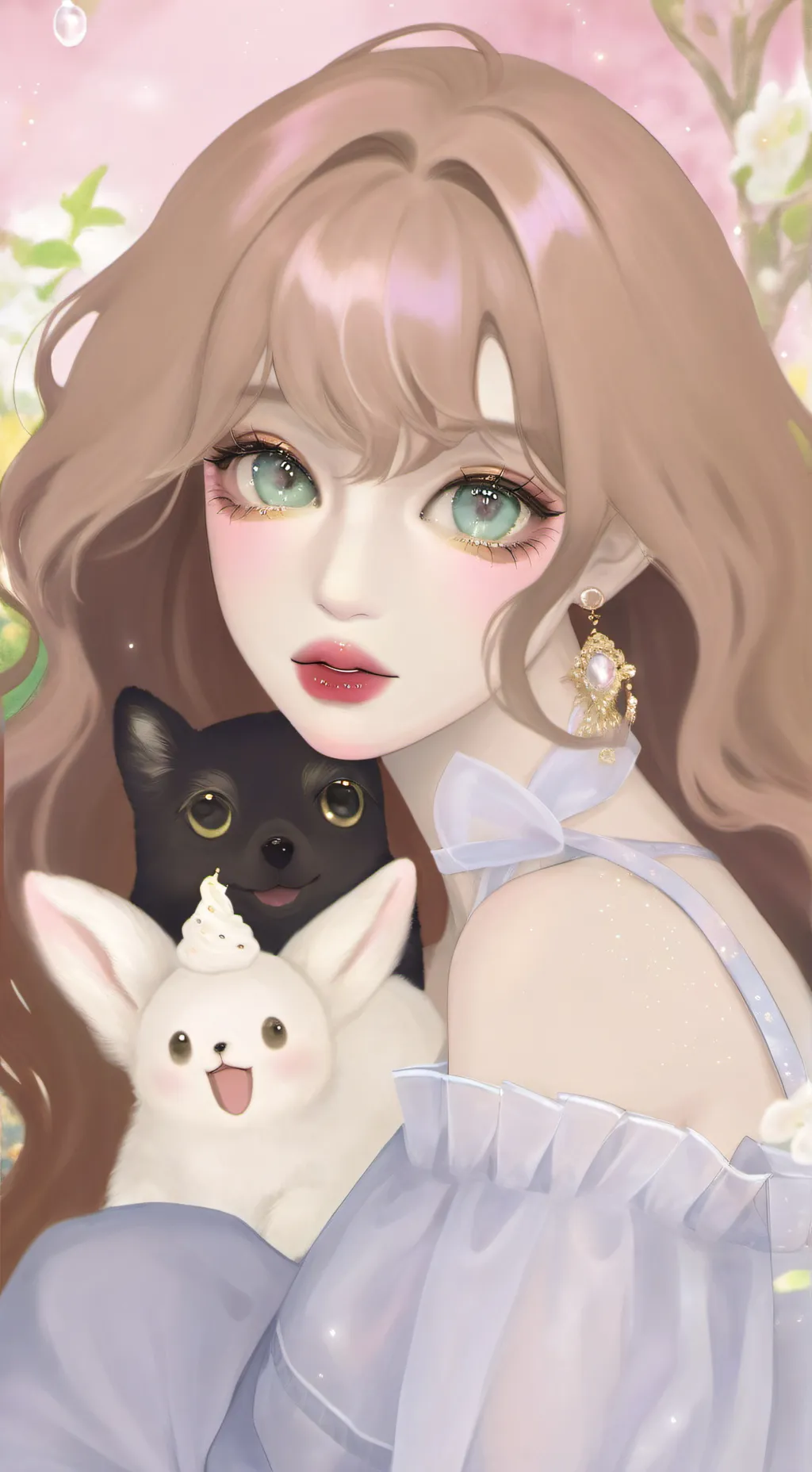 ai character: nika background