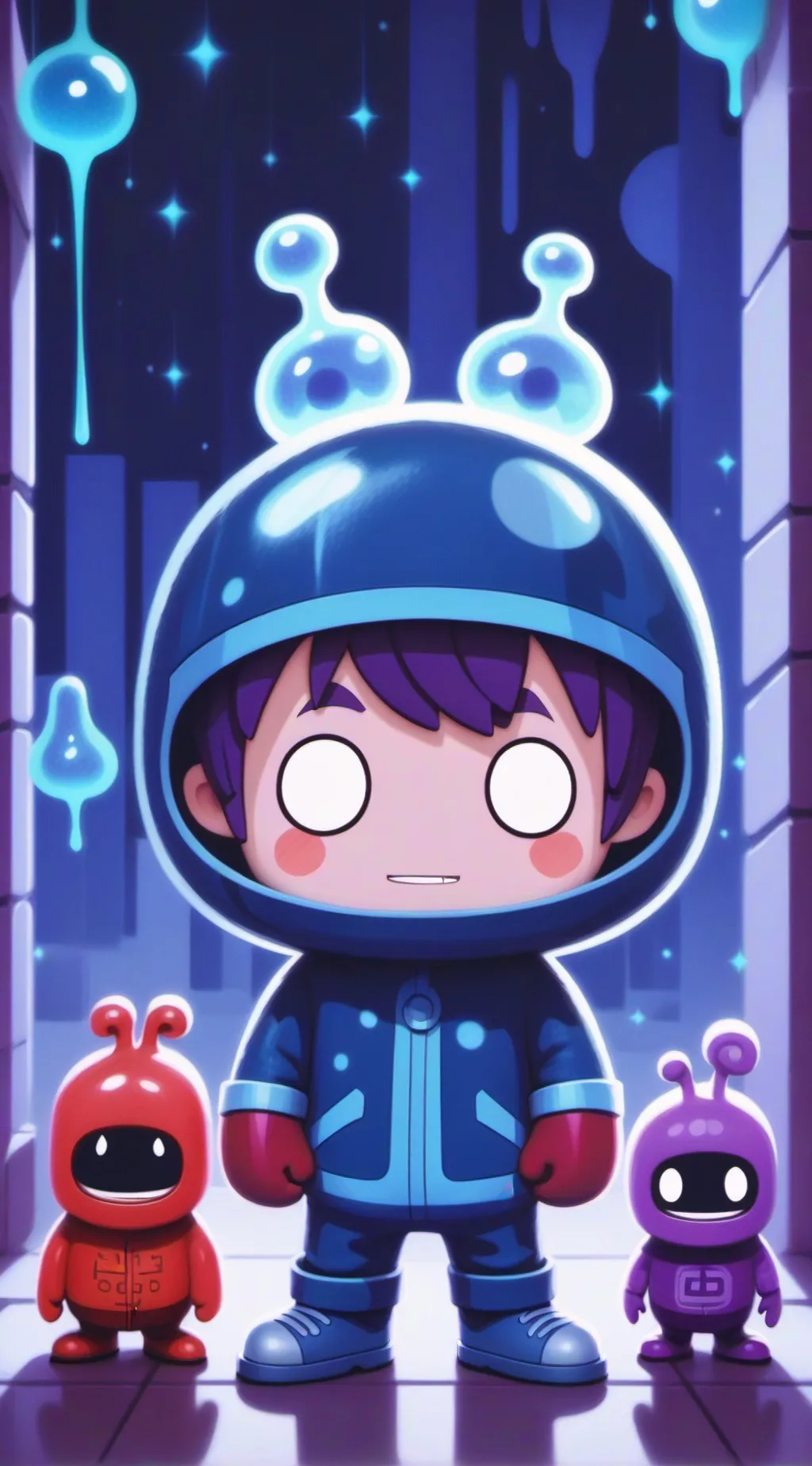 ai character: oddbods background