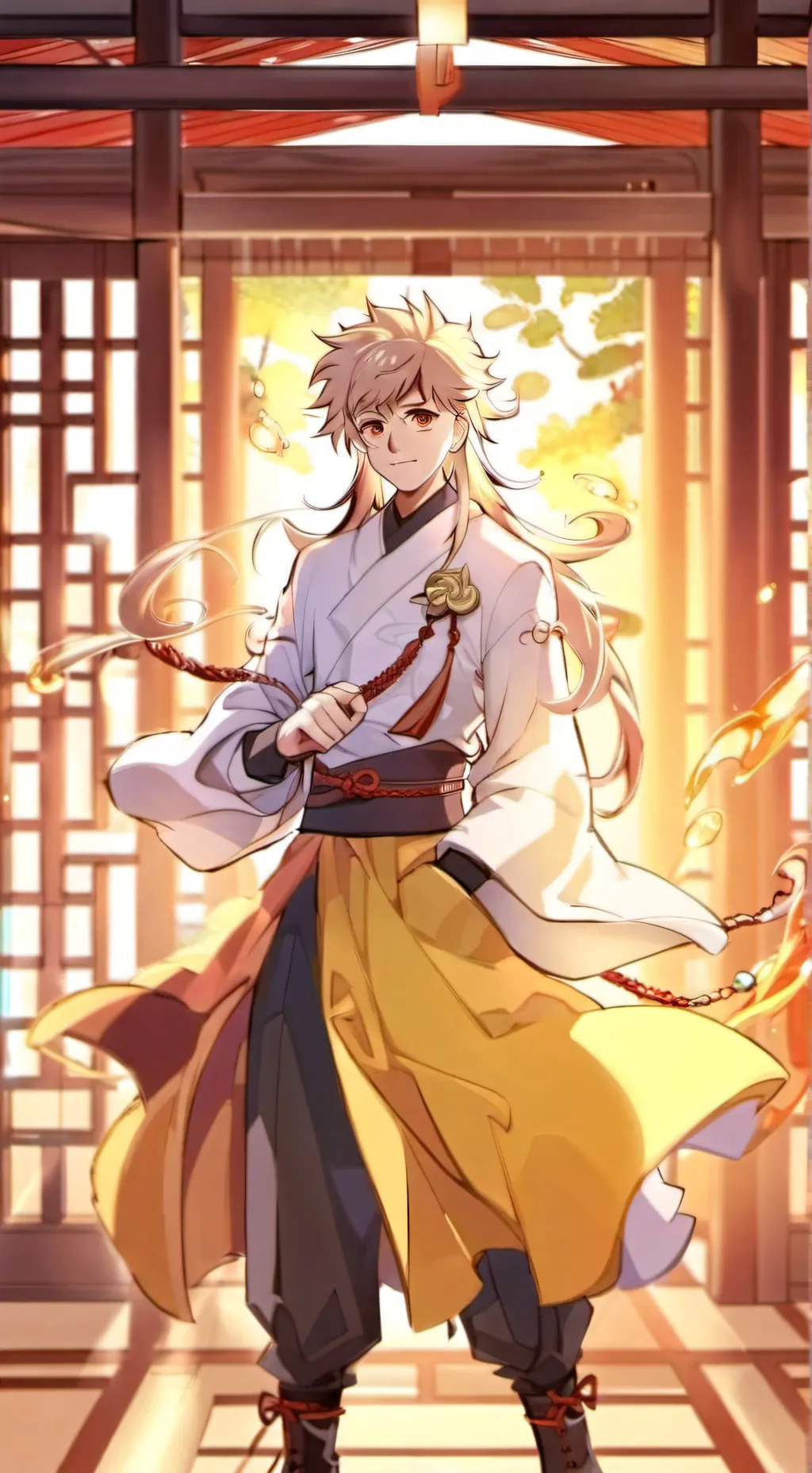 ai character: invincible god background