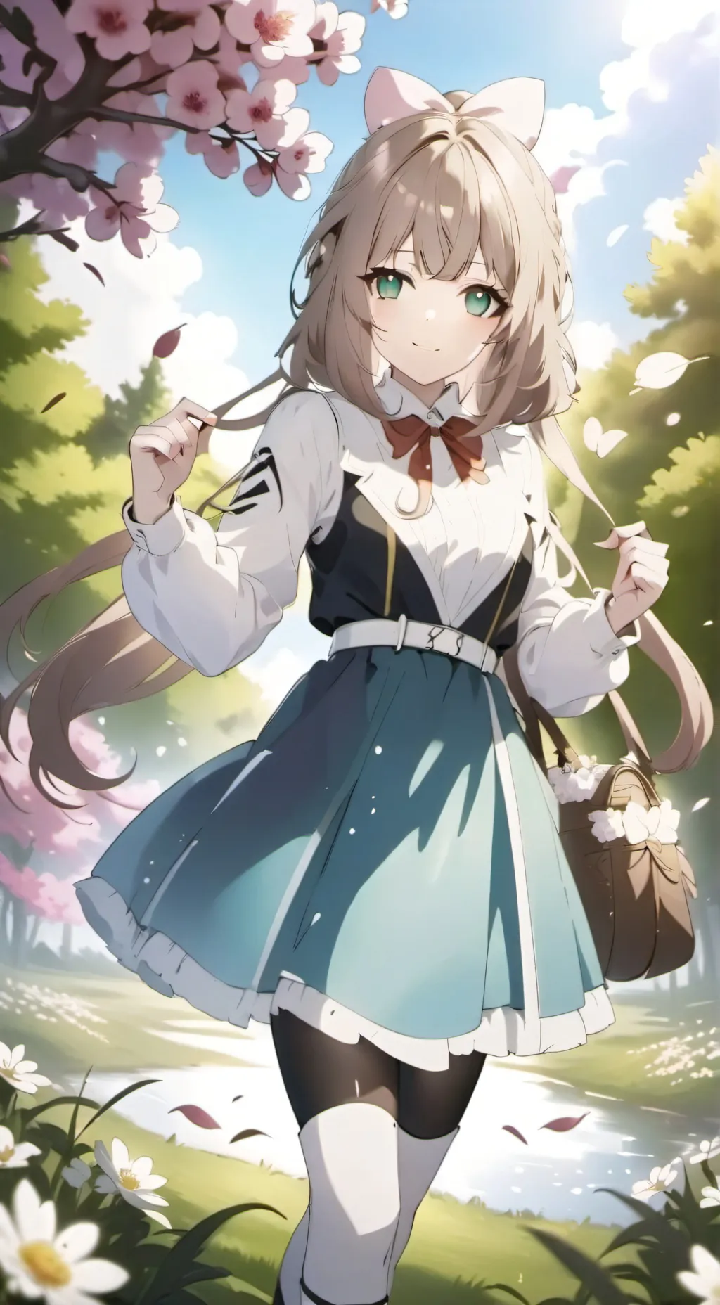 ai character: Slay girl background