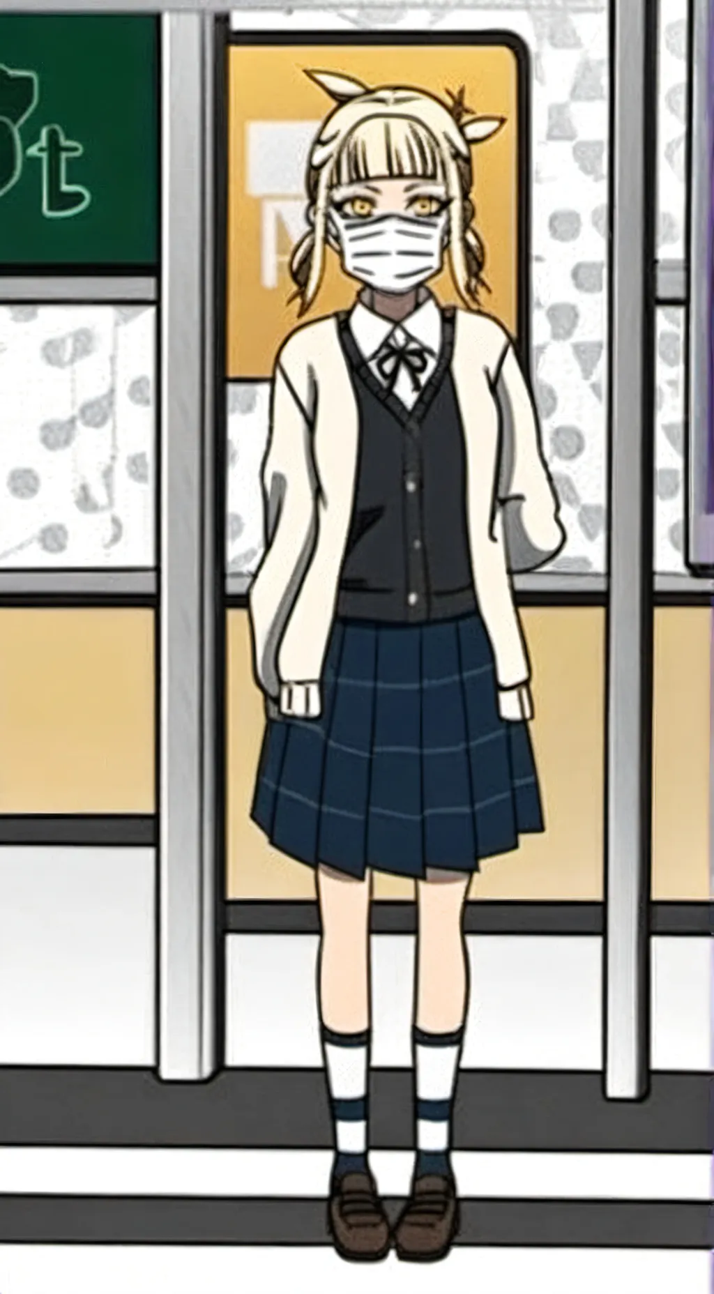 ai character: Toga background