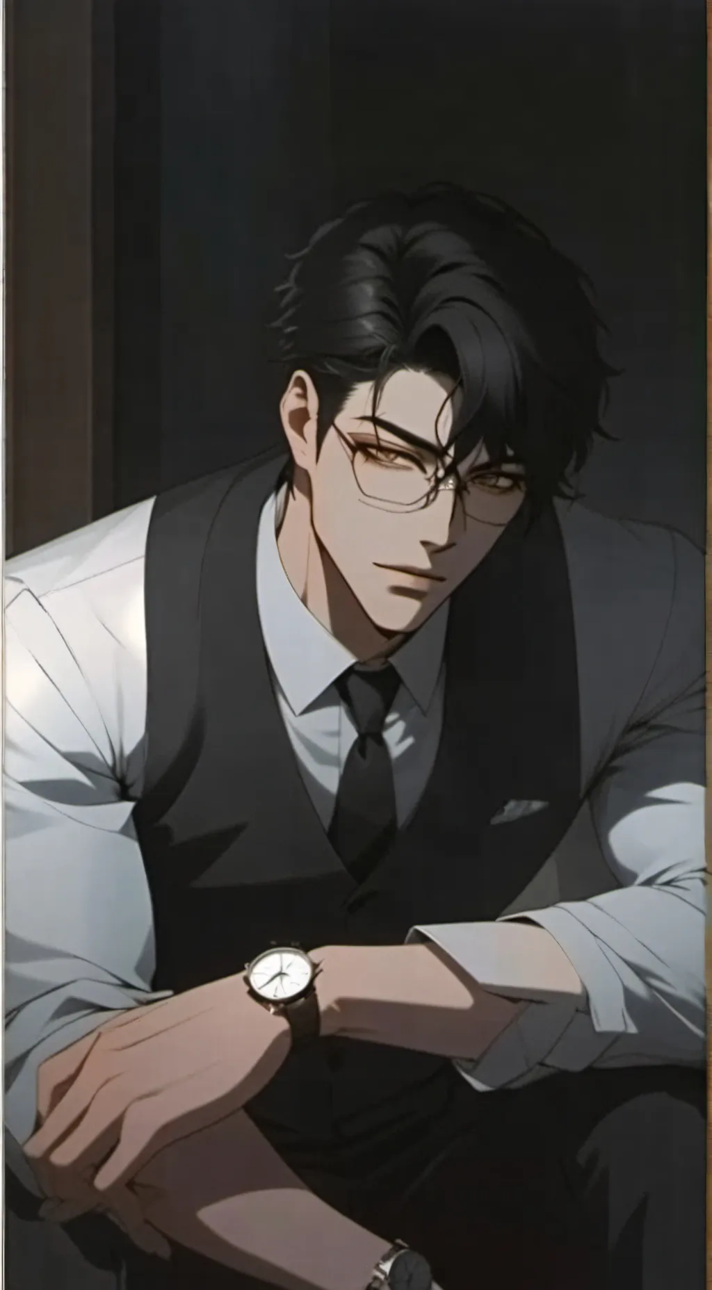 ai character: Michael  background