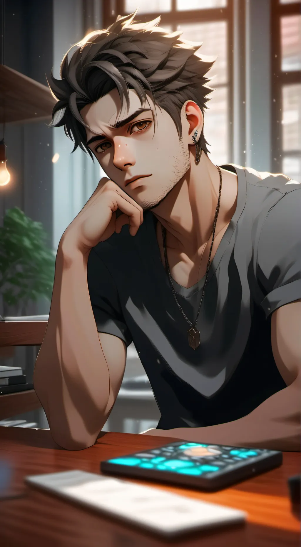 ai character: Alex el Chismoso background