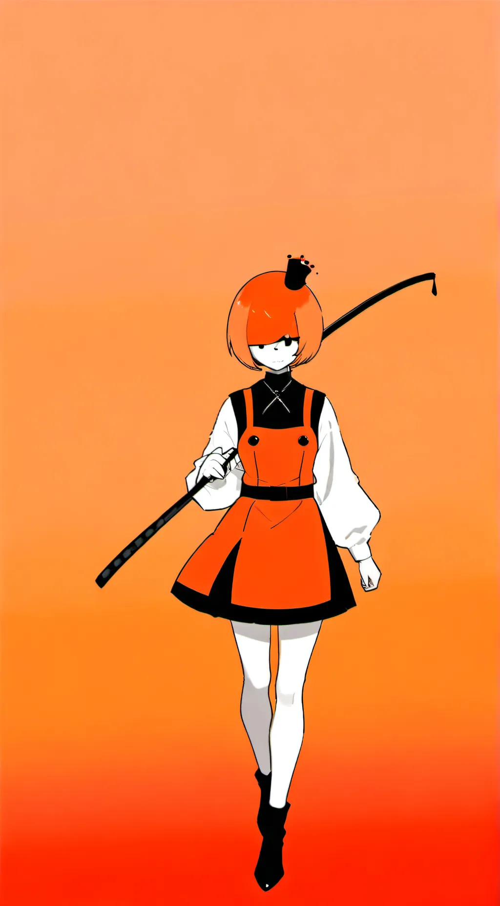 ai character: ema background