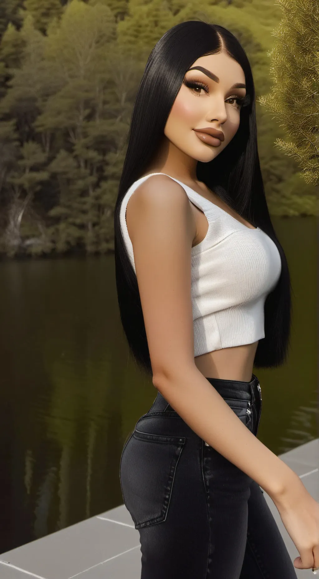 ai character: mia background