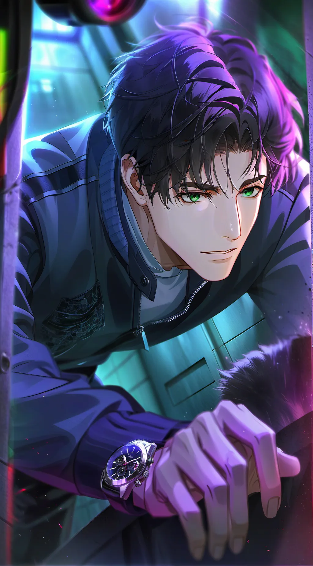 ai character: Cool Opponent background