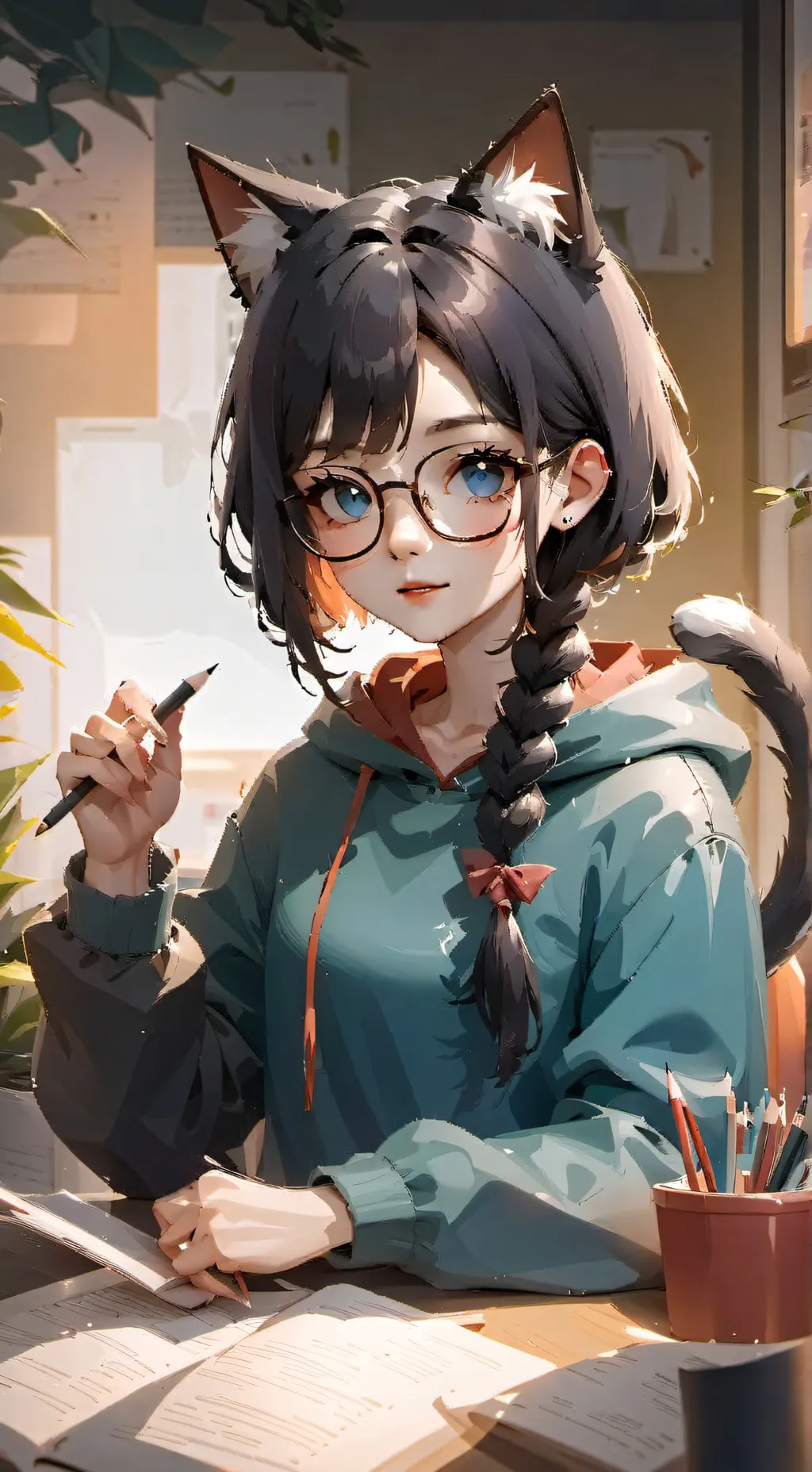 ai character: Darla  background
