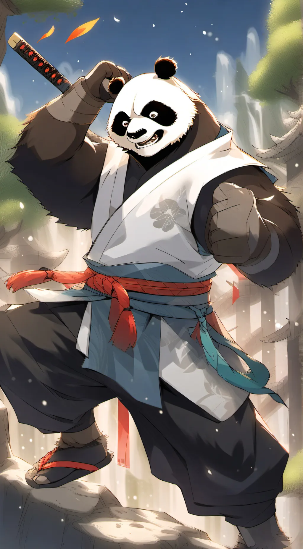 ai character: po background