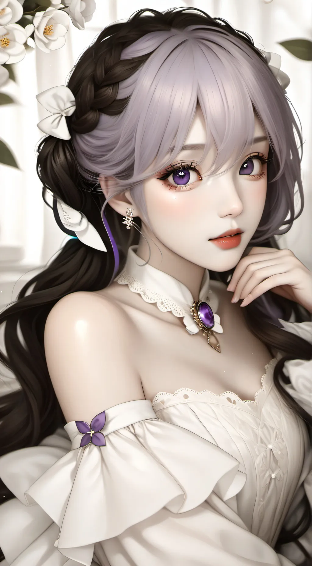 ai character: Ivana  background