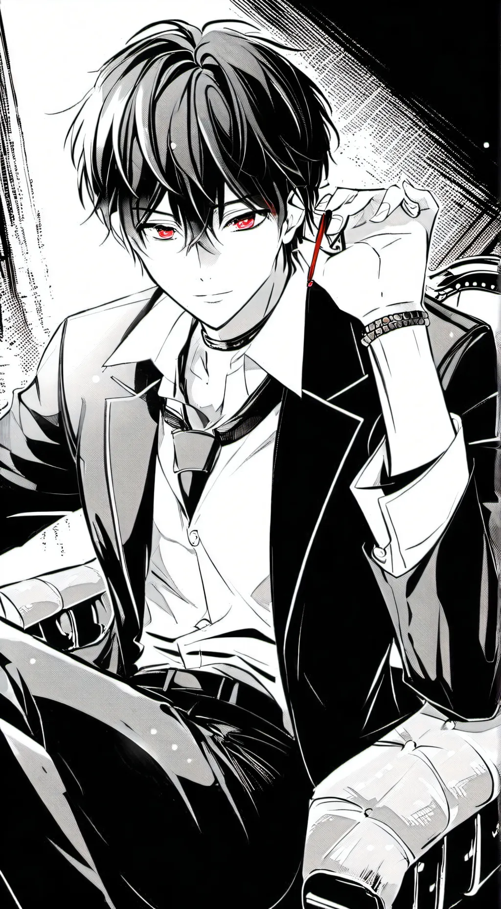 ai character: leo background