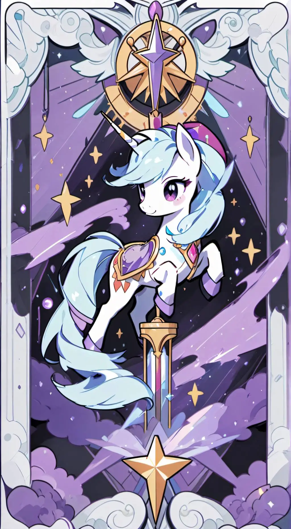 ai character: my little Pony background