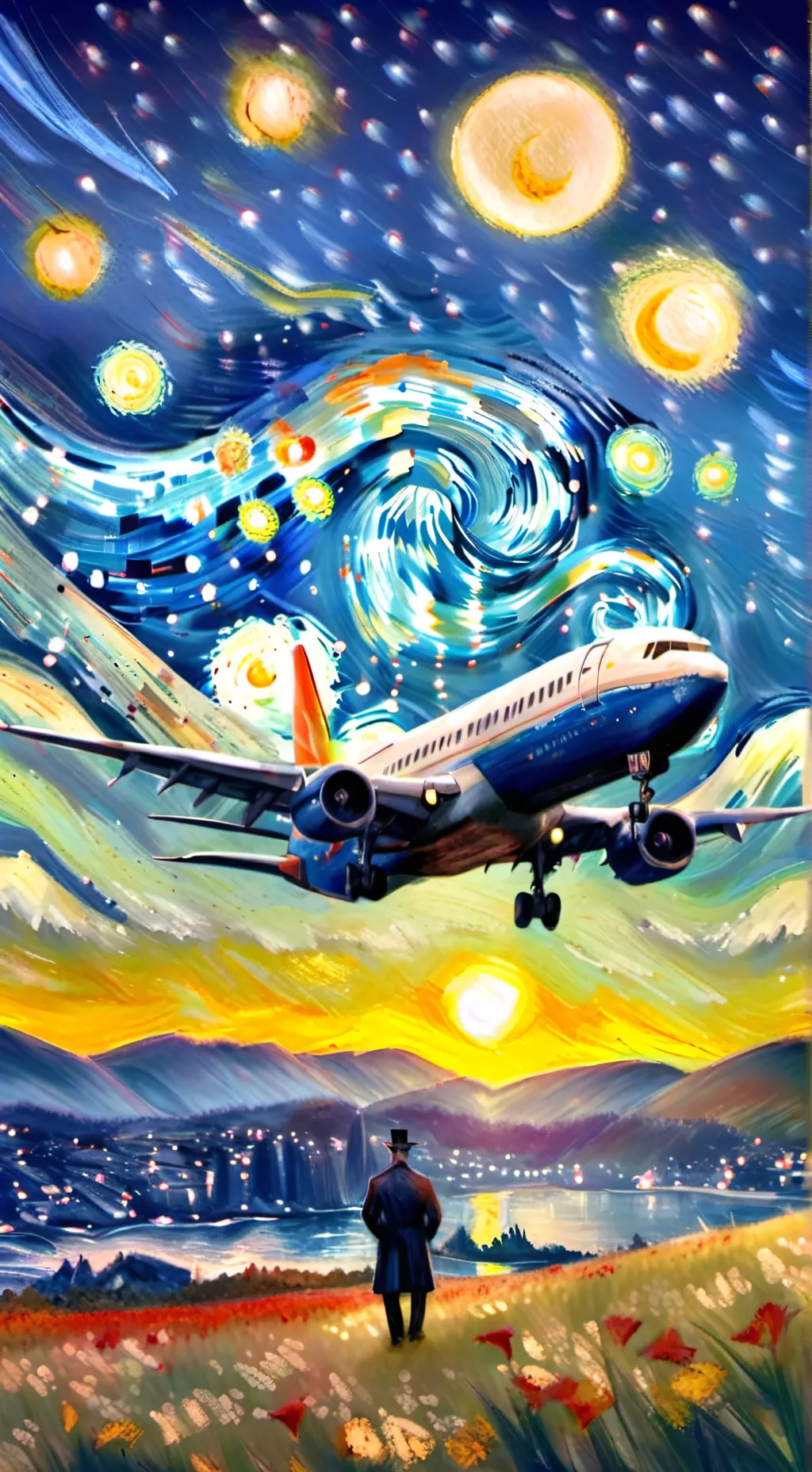 ai character: L-1011 Tristar background