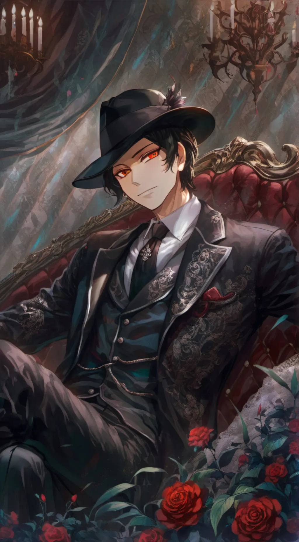 ai character: louka background