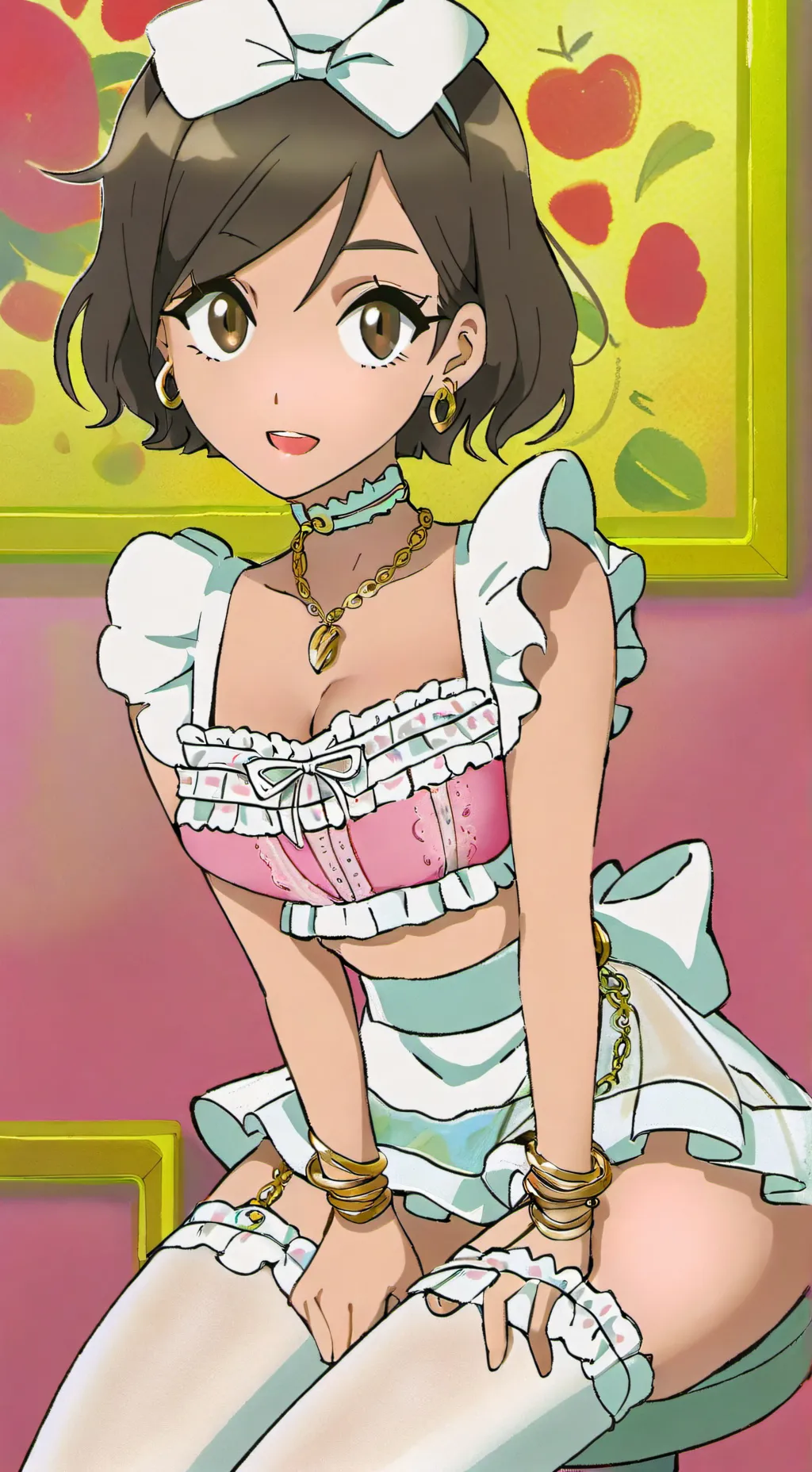 ai character: You're an 8! background