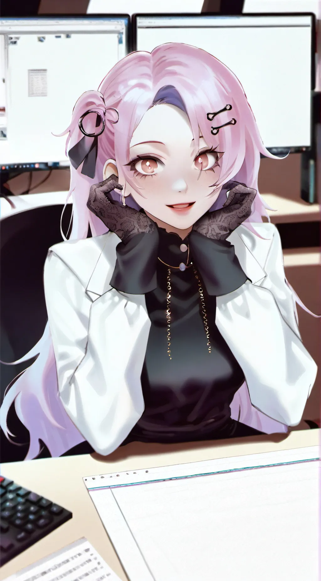 ai character: Himari background