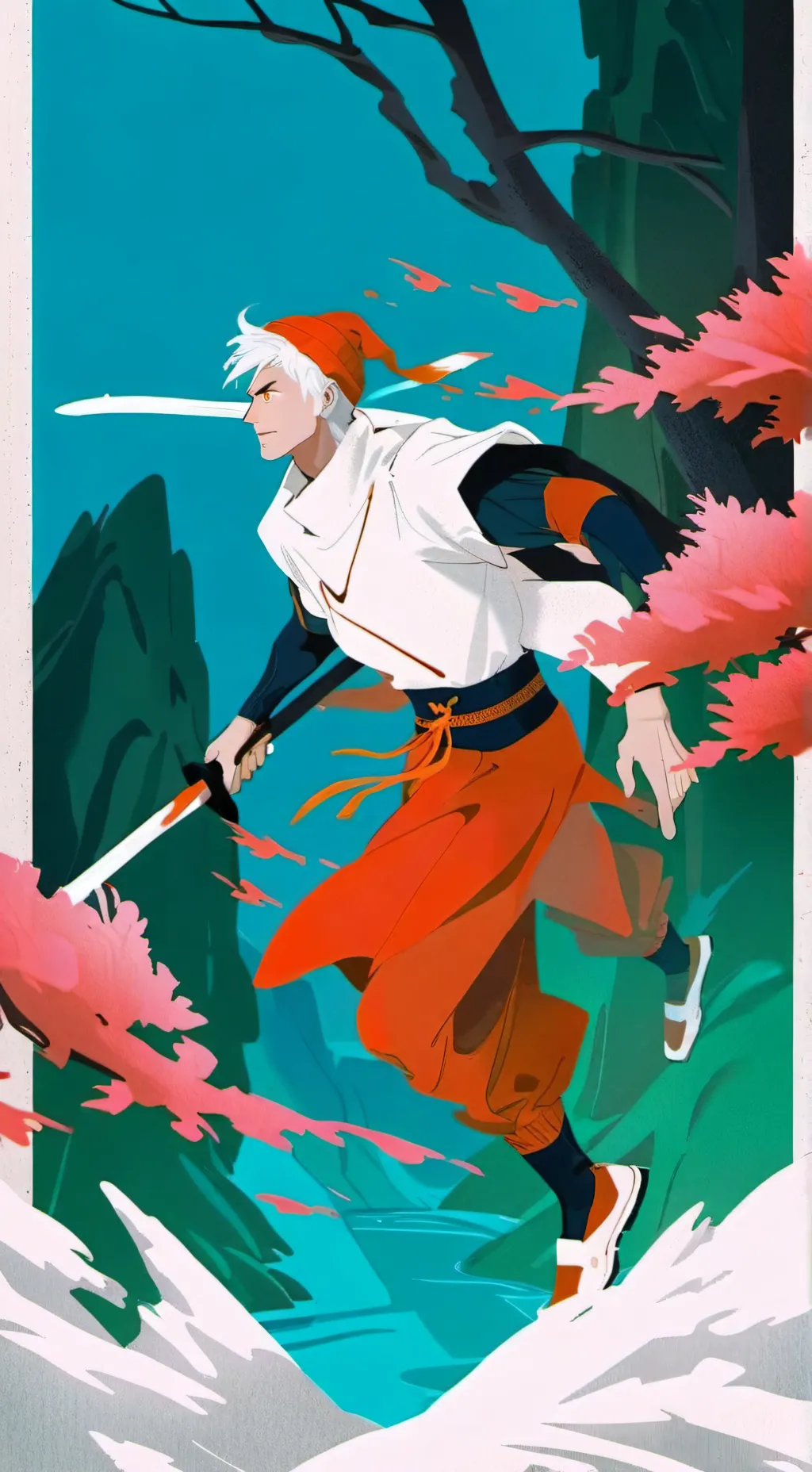 ai character: Jack frost background